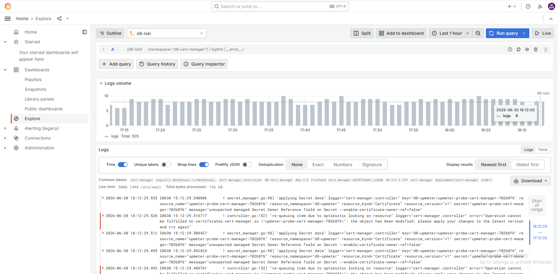 Deckhouse Kubernetes Platform — консоль разработчика